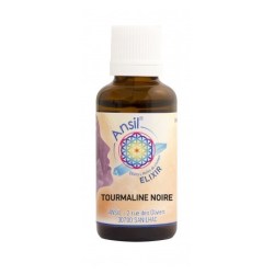 Flacon Tourmaline noire - Elixir de Cristaux