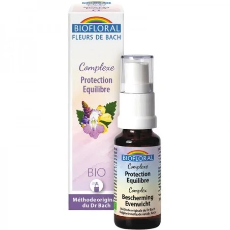 Elixir floral BIO - Complexe n° 7 - Protection, équilibre - Spray 20 ml - Biofloral
