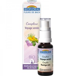 N° 16 Complexe Voyage serein - Spray 20 ml - Elixir floral BIO - Biofloral
