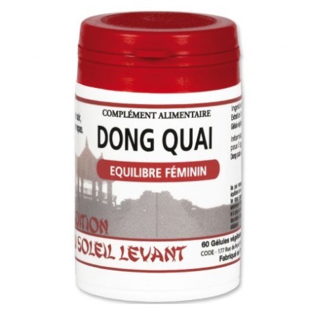Dong Quai – 60 gélules – Tradition du Soleil Levant