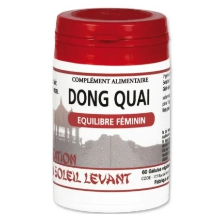 Dong Quai (Angélique chinoise) - 60 gélules végétales - Tradition du Soleil Levant