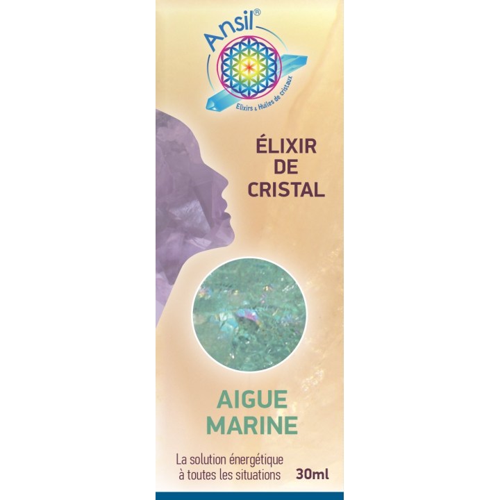 Aigue-marine - Élixir de Cristal - 30 ml - Ansil 2024