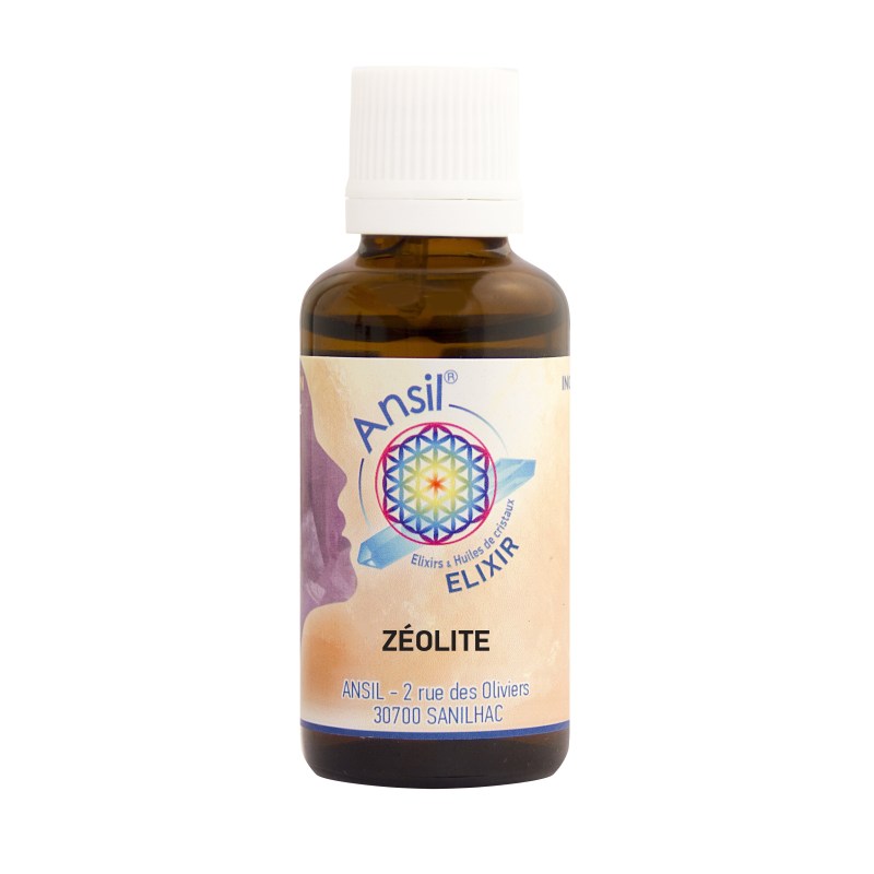 Zéolite - Elixir de Cristaux flacon Zéolite - Elixir de Cristaux flacon