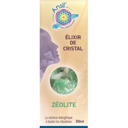 Zéolite - Élixir de Cristal - 30 ml - Ansil