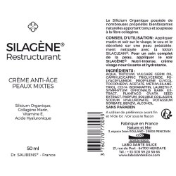 Silagene® Jour Restructurant - Anti-rides - Flacon Airless 50 ml - Labo Santé Silice