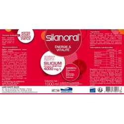 Notice SILANORAL® Energie & Vitalité - 1 litre - Labo Santé Silice