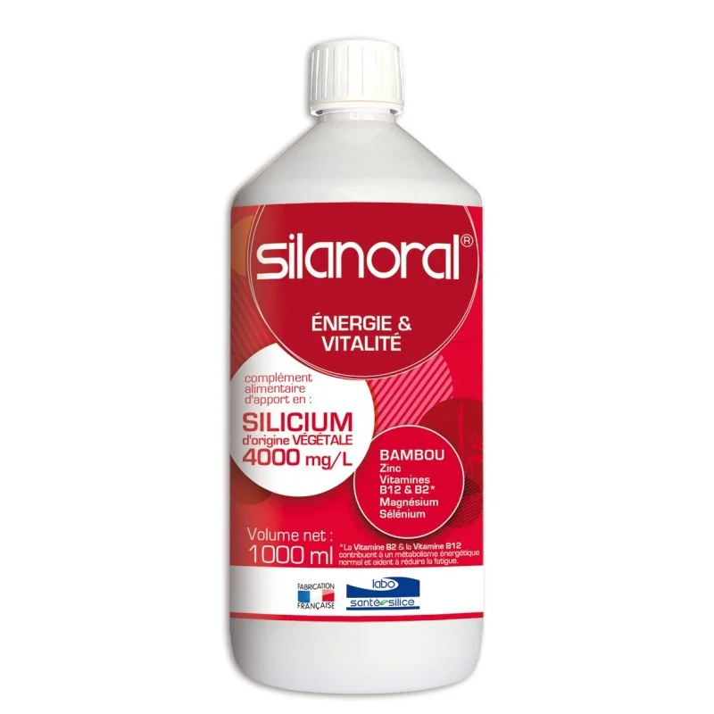 Silanoral® Energie & Vitalité - 1 litre - Labo Santé Silice