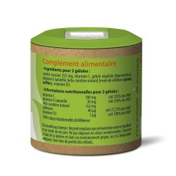 Notice Bronzalia - Pilulier de 60 gélules végétales - Graine Sauvage