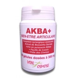 Akba+ 300 mg 10 % d'Akba - 60 gélules - Vital Osmose