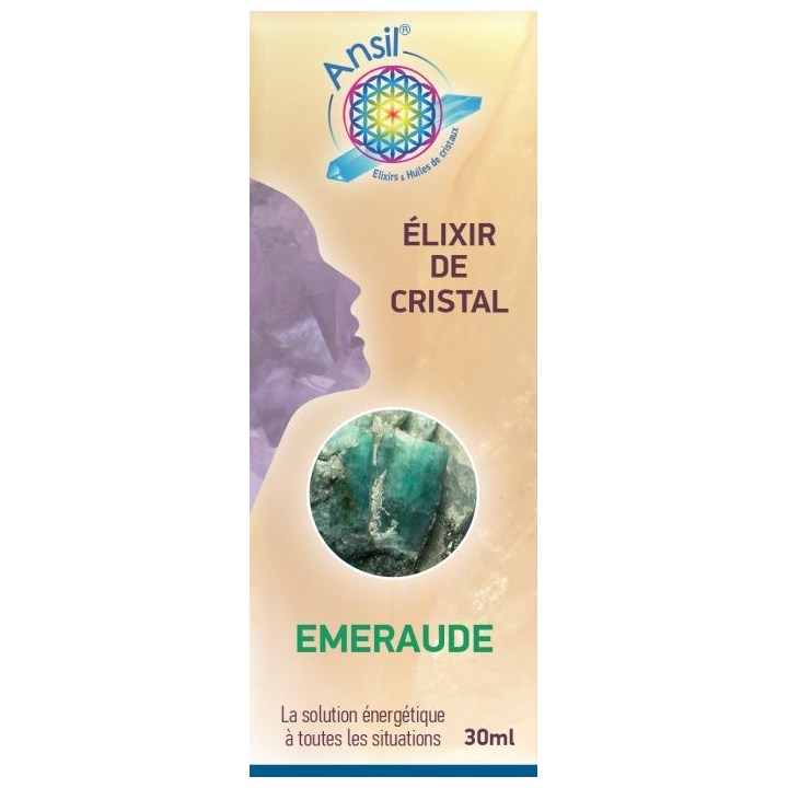 Émeraude - Élixir de Cristal - 30 ml - Ansil