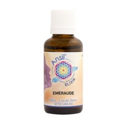 Flacon Émeraude - Élixir de Cristaux - 30 ml - Ansil 