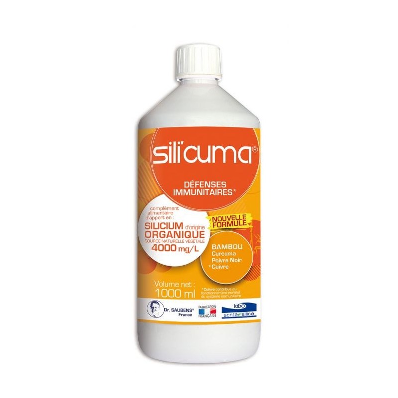 Sili'cuma® - 1 litre - Labo Santé Silice