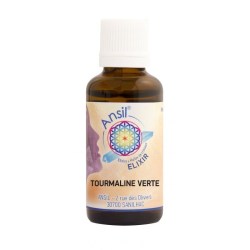 Flacon Tourmaline verte - Élixir de Cristal - 30 ml - Ansil