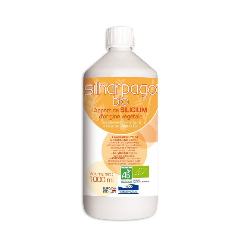 Silharpago® Bio - Flacon de 1 litre - Labo Santé Silice
