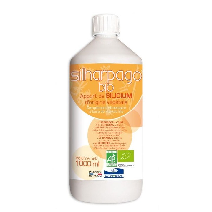 Silharpago Bio – 1 Litre – Labo Santé Silice