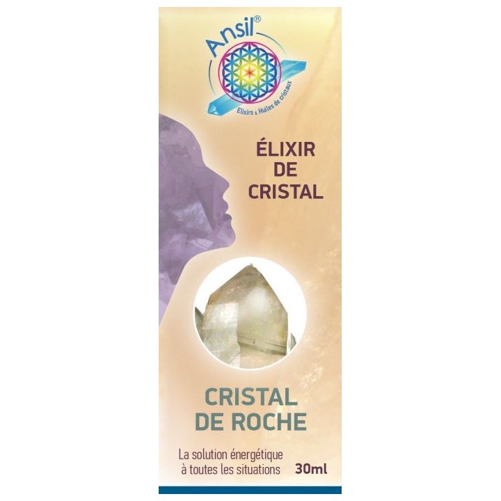 Cristal de roche - Élixir de Cristal - 30 ml - Ansil