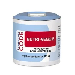 Nutri-veggie - 60 gélules végétales - Laboratoire Code - 2022