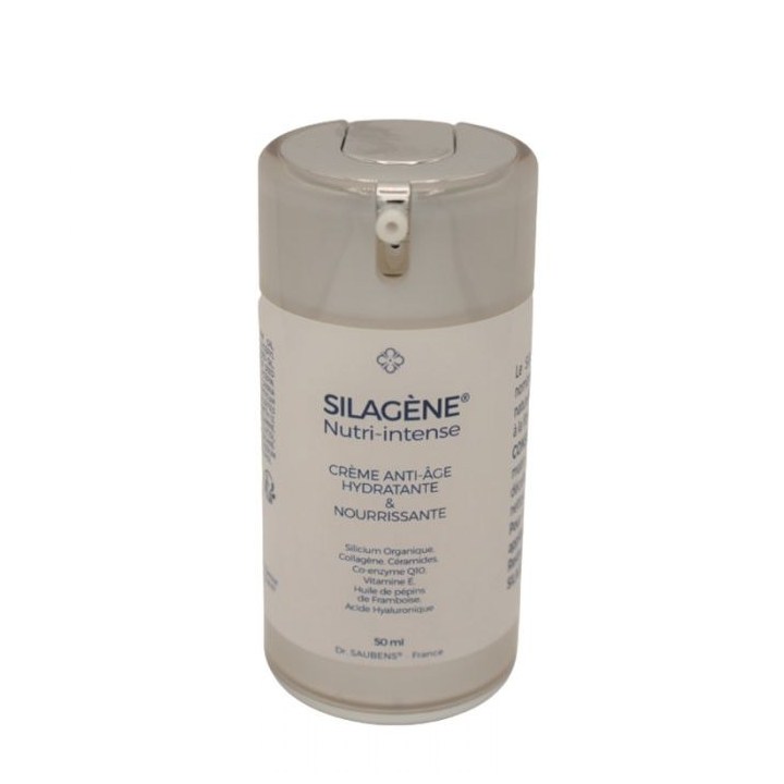 Silagène® Nuit Nutri-Intense - Anti-rides hydratant - Flacon Airless 50 ml - Labo Santé Silice 2024