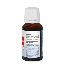 Vitamine D3 naturelle - Flacon compte-gouttes de 20 ml - Laboratoire Code - Notice - 2021
