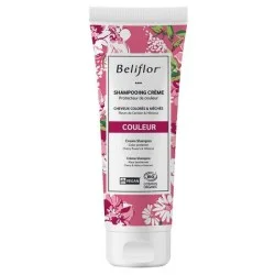 Shampoing crème COULEUR Bio & Végan - cheveux colorés - 200 ml - Beliflor - 2022