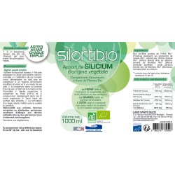 Notice Silortibio® Bio - 1 Litre - Labo Santé Silice