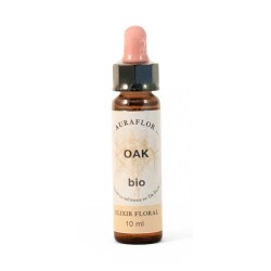 Chêne (Oak) - Fleurs de Bach n°22 Bio Compte-gouttes - Flacon de 10 ml - Laboratoire Dioter