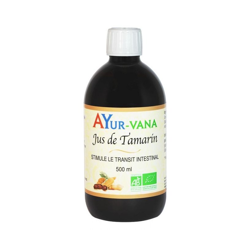 Jus de Tamarin Bio - Flacon de 500 ml - Ayur-vana - 2022