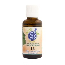 Flacon Complexe N°14 - Élixir de Fluorite et bourgeons de sapin pectiné, aulne glutineux, romarin Bio - 30 ml - Ansil