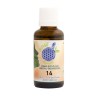 Flacon Complexe N°14 - Élixir de Fluorite et bourgeons de sapin pectiné, aulne glutineux, romarin Bio - 30 ml - Ansil