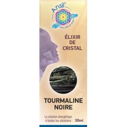 Tourmaline noire - Élixir de Cristal - 30 ml - Ansil