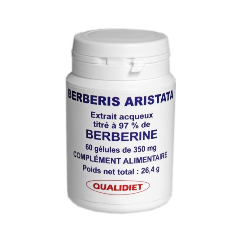 Extrait de Berberis Aristata titré à 97% de Berbérine - 60 gélules - Vital Osmose - 2021