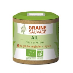 Ail Bio - 60 gélules végétales - Graine Sauvage