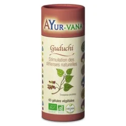 Guduchi Bio - Pilulier de 60 gélules végétales - Ayurvana