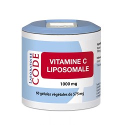 Vitamine C liposomale - 60 gélules végétales - Laboratoire Code - 2022