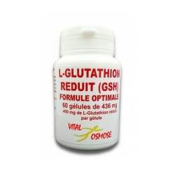 L-Glutathion réduit 400 mg - 60 gélules - Vital Osmose - 2022
