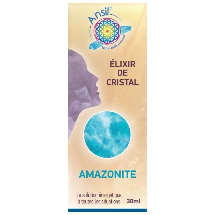 Amazonite - Élixir de Cristal - 30 ml - Ansil