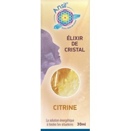 Citrine Élixir de Cristal – 30 ml – Ansil