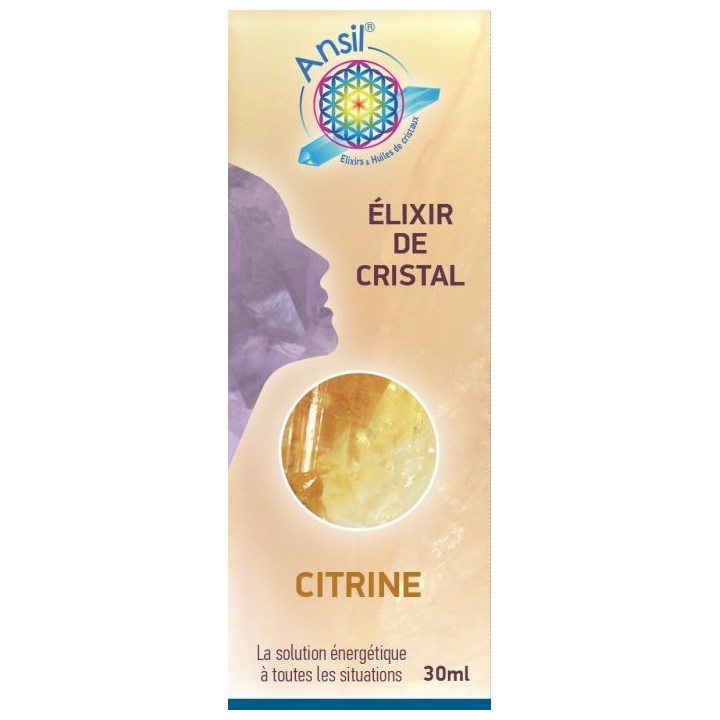 Citrine Élixir de Cristal – 30 ml – Ansil