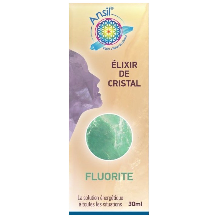 Fluorite - Élixir de Cristal - 30 ml - Ansil