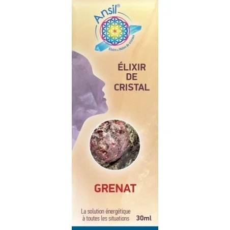 Grenat - Élixir de Cristal - 30 ml - Ansil