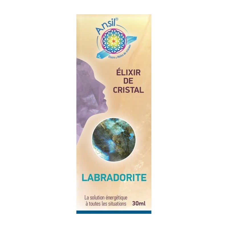 Étui Labradorite - Élixir de Cristaux - 30 ml - Ansil