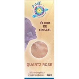 Quartz rose - Élixir de Cristal - 30 ml - Ansil