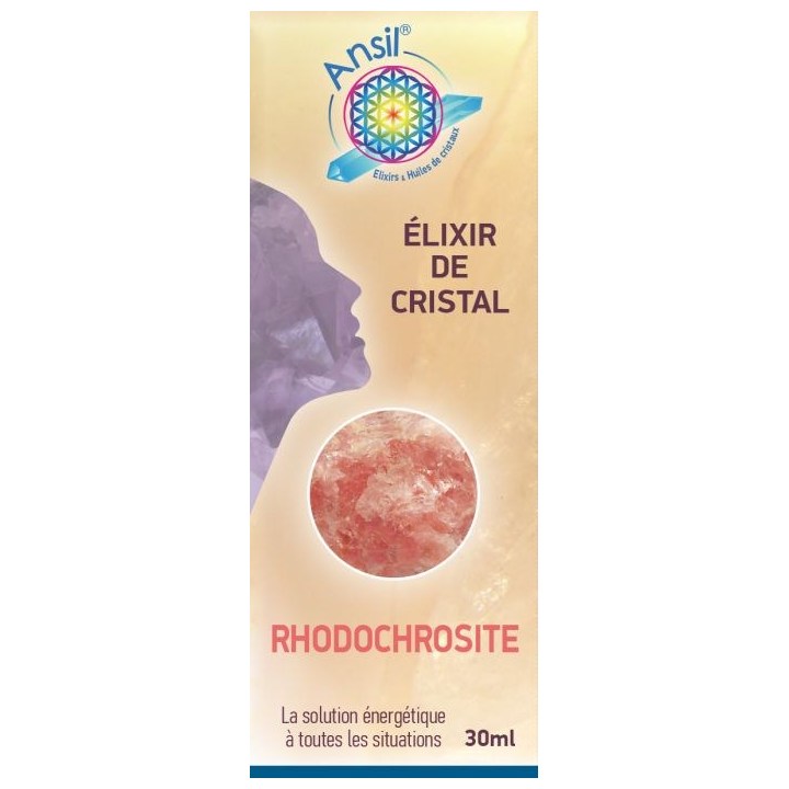 Rhodochrosite - Élixir de Cristal - 30 ml - Ansil 2024