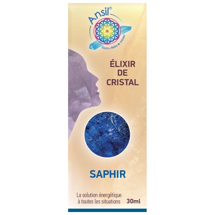 Saphir - Élixir de Cristal - 30 ml - Ansil