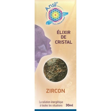 Étui Zircon - Élixir de Cristaux - 30 ml - Ansil