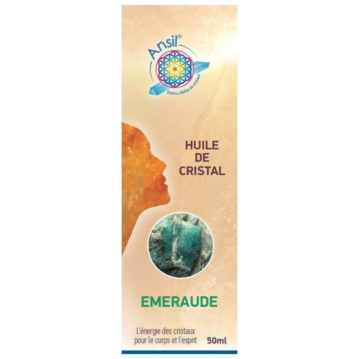 Émeraude - Huile de Cristal - 50 ml - Ansil