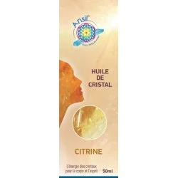 Citrine - Huile de Cristal - 50 ml - Ansil