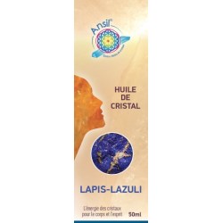 Lapis-lazuli - Huile de cristal - 50 ml - Ansil