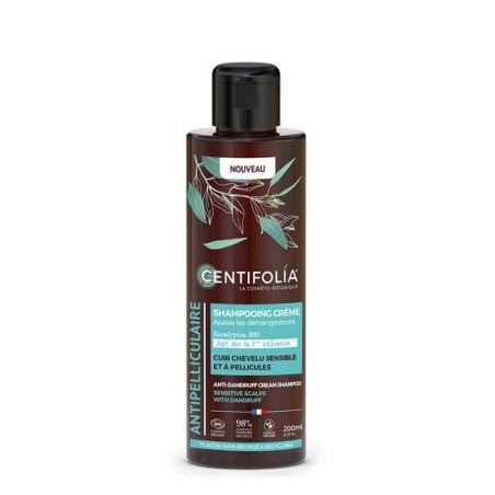 Shampooing crème antipelliculaire - cuir chevelu sensible - 200 ml - Centifolia