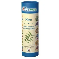 Neem - Pilulier de 120 gélules végétales - Ayurvana